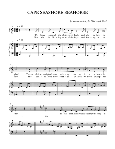 Cape Seashore Seahorse