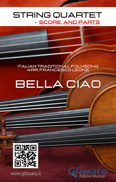 String Quartet: Bella Ciao (score and parts) (arr. Francesco Leone)