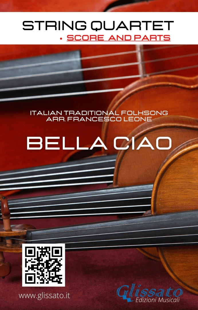 String Quartet: Bella Ciao (score and parts) (arr. Francesco Leone)