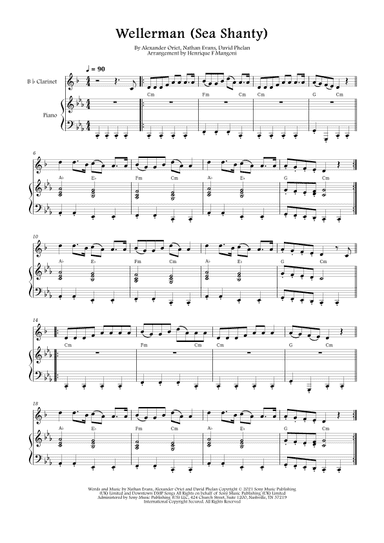 Wellerman (arr. Henrique F Mangoni)