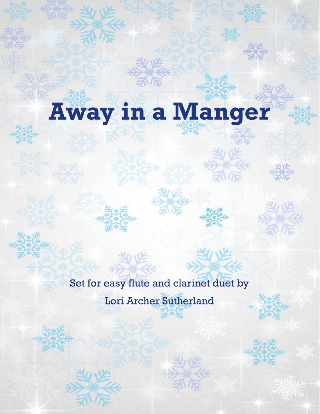 Away in a Manger (arr. Lori Archer Sutherland)