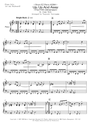 Up, Up And Away (arr. Tsuyoshi Yoroiguma)