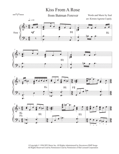 Kiss From A Rose (arr. Kirsten Agresta Copely)