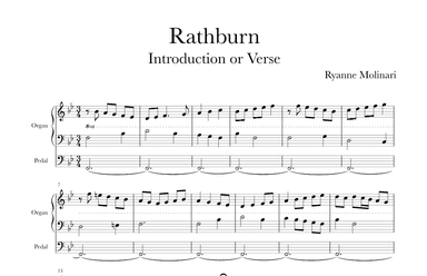 Rathburn (arr. Ryanne Molinari)