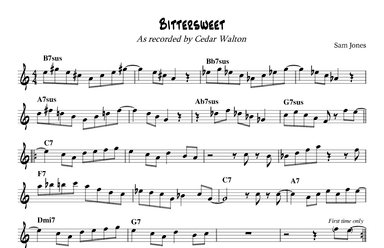 Bittersweet (arr. Douglas R. Bell)