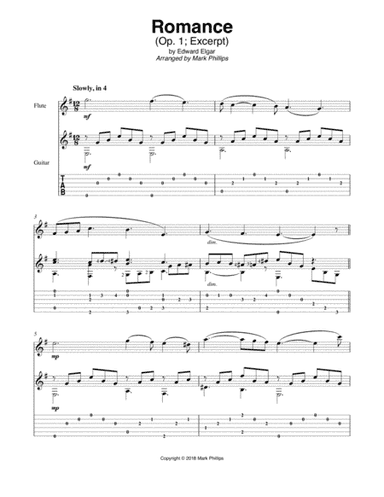 Romance (arr. Mark Phillips)