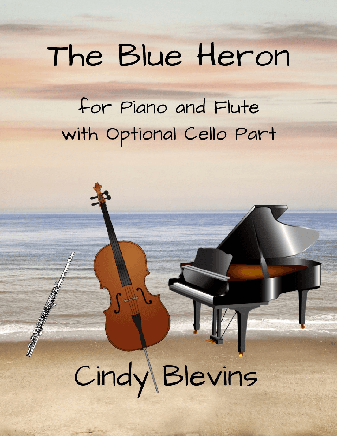 The Blue Heron, an original piece for Piano, Flute and Cello