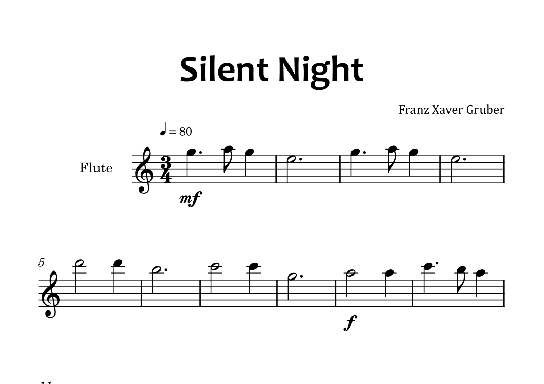 Silent Night (arr. Glauco Fernandes)