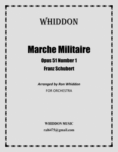 Marche Militaire (arr. Ron Whiddon)
