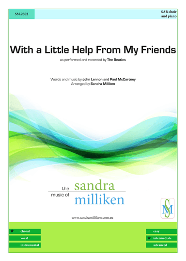 With A Little Help From My Friends (arr. Sandra Milliken)