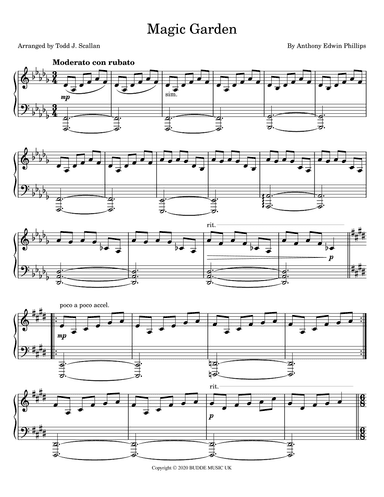 Magic Garden (arr. Todd J. Scallan)