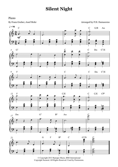 Silent Night (arr. P.H. Damasceno)