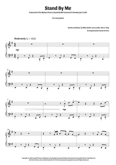 Stand By Me (arr. Bernardo Pereira)
