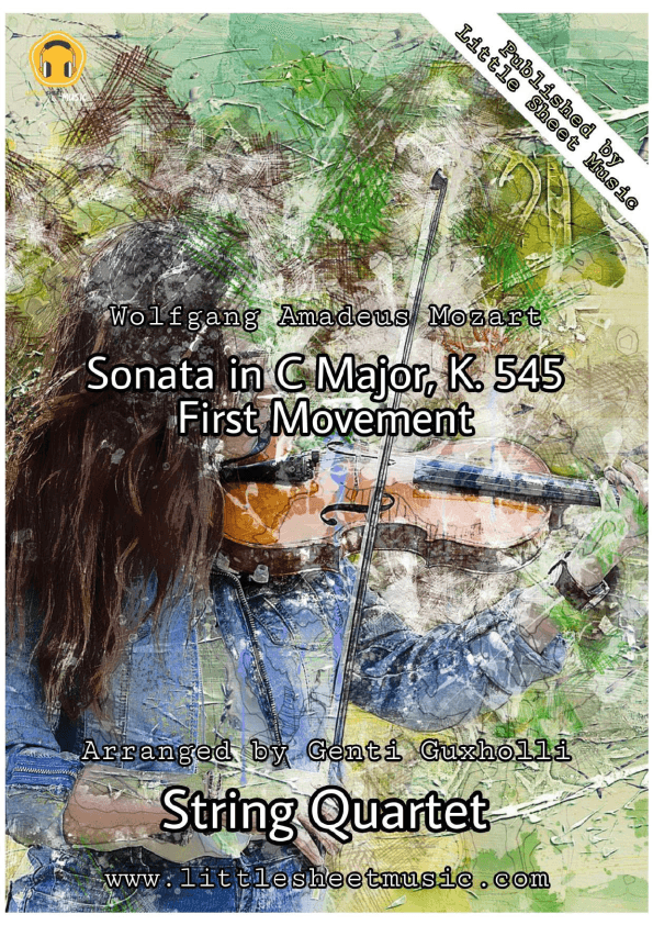 Sonata in C Major, K. 545, First Movement (arr. Genti Guxholli)