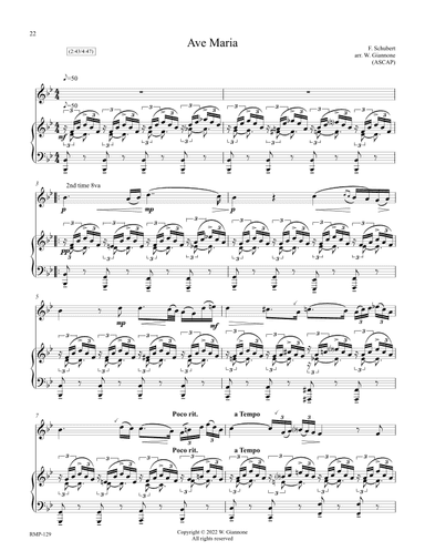 Schubert - Ave Maria (arr. William Giannone)