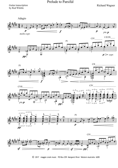 Prelude to Parsifal (arr. Rod Whittle)