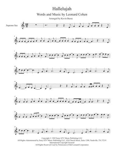 Hallelujah (arr. Kevin Busse)