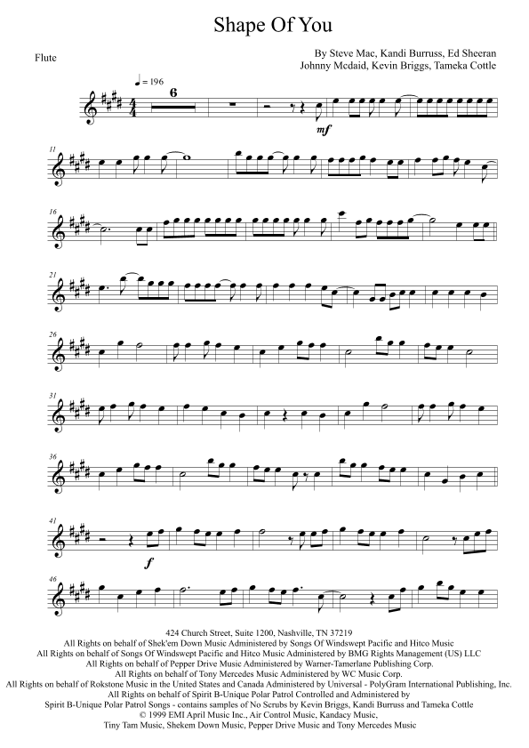 Shape Of You (arr. Leo Silva)