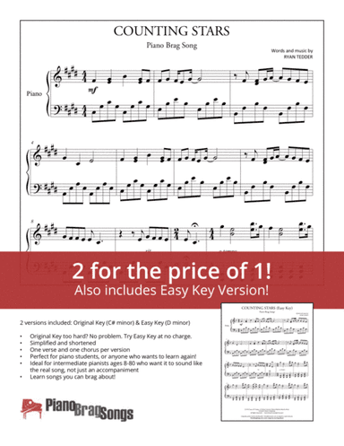 Counting Stars (arr. Jared Johnson)