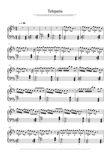Telepatia (arr. André Laitano)
