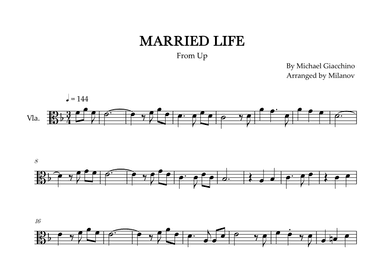 Married Life (arr. Milanov)