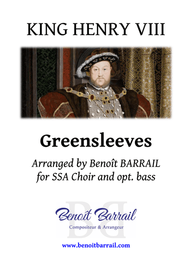 Greensleeves (arr. Benoit BARRAIL)