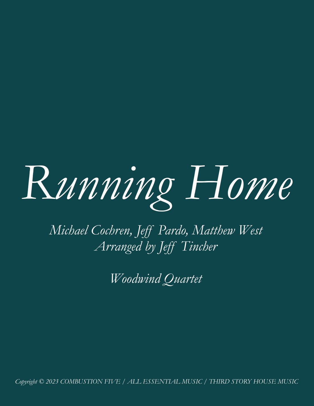 Running Home (arr. Jeff Tincher)