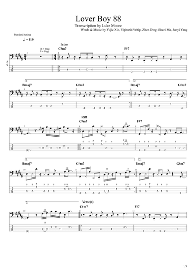 Lover Boy 88 (arr. Luke Moore)