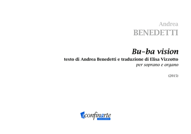 Andrea Benedetti: BU-BA VISION (ES 867)