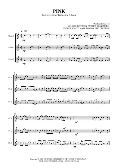 Pink (arr. SCMusic)