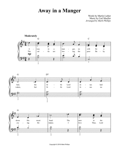 Away in a Manger (arr. Mark Phillips)