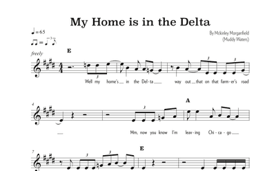 My Home Is On The Delta (arr. Riverside Guitar School)