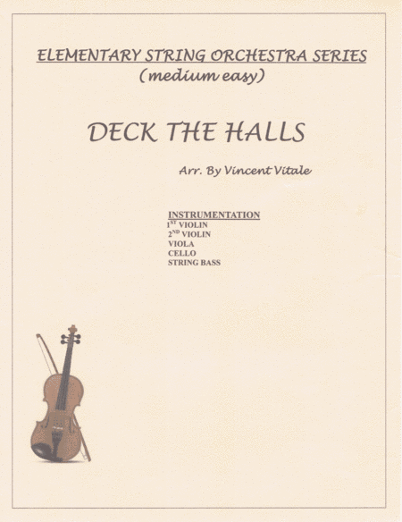 DECK THE HALLS (arr. Vincent Vitale)