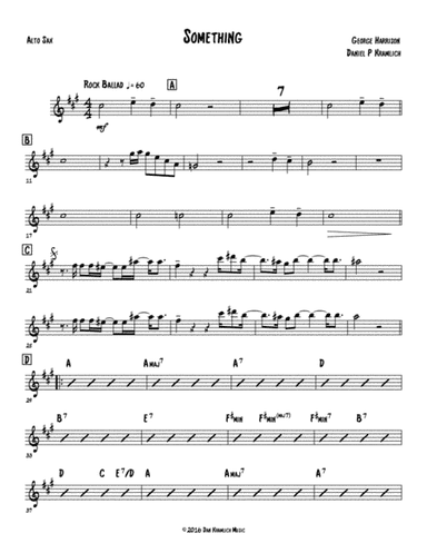 Something (arr. Daniel P Kramlich)