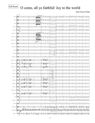 O come all ye faithful/Joy to the word (arr. Arr Pastor Pete Cross)