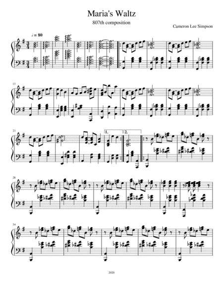 Maria's Waltz