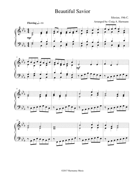 Beautiful Savior (arr. Craig A. Harmann)