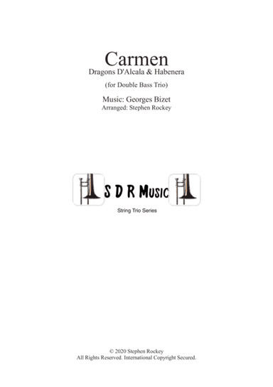 Carmen: 2 Pieces for Double Bass Trio (arr. Stephen Rockey)