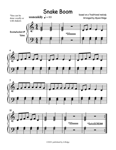 Snake Boom (arr. Alyson Ridge)
