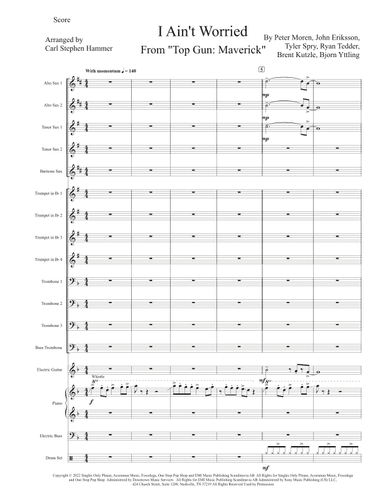 I Ain't Worried (arr. Carl Stephen Hammer)