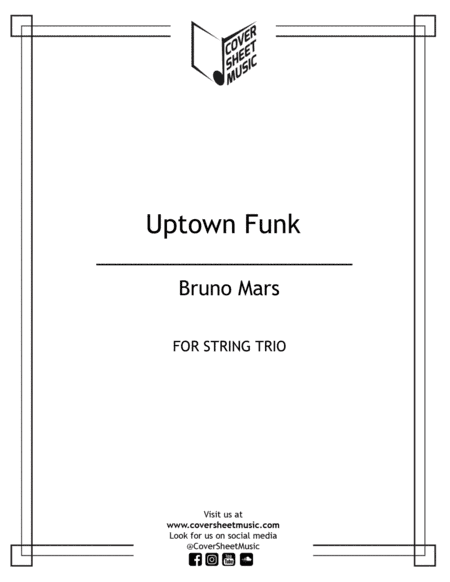 Uptown Funk (arr. Jose Quintana)