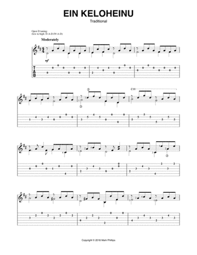 Ein Keloheinu (arr. Mark Phillips)