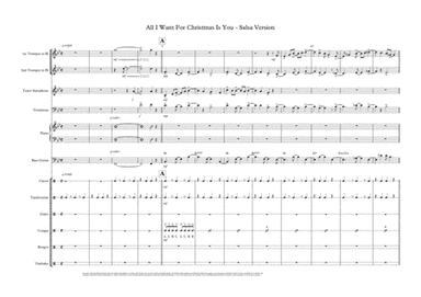 All I Want For Christmas Is You (arr. Ronald Hopman)