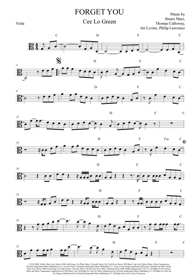 Forget You (arr. Anderson Quevedo)