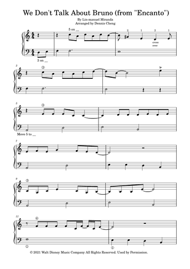 We Don't Talk About Bruno (arr. Dennis Cheng)