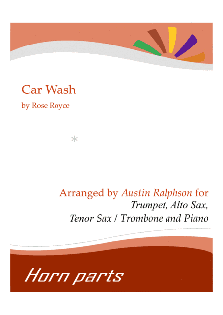 Car Wash (arr. Austin Ralphson)