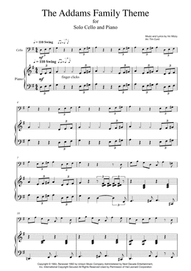 Addams Family Theme (arr. Tim Curd)