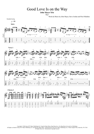 Good Love Is On The Way (arr. Superfly Music)