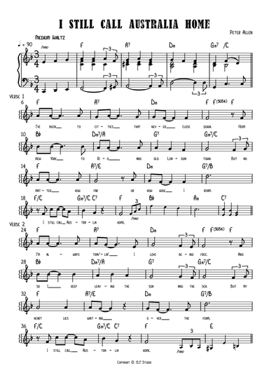 I Still Call Australia Home (arr. Joshua Tindall)