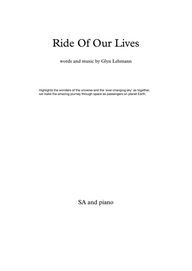 Ride Of Our Lives